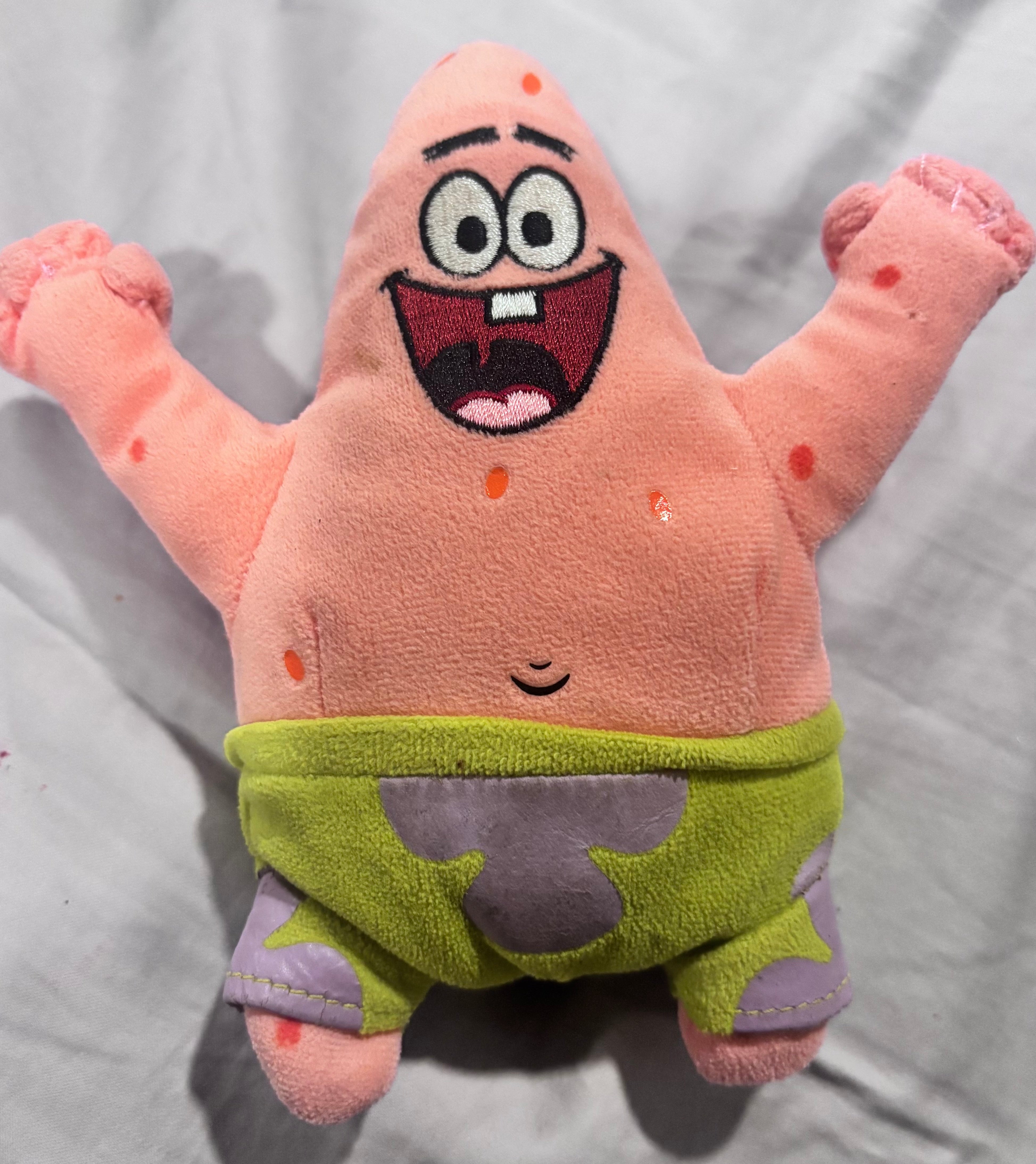 Mini Patrick Star Plush – 5” SpongeBob SquarePants Collectible
