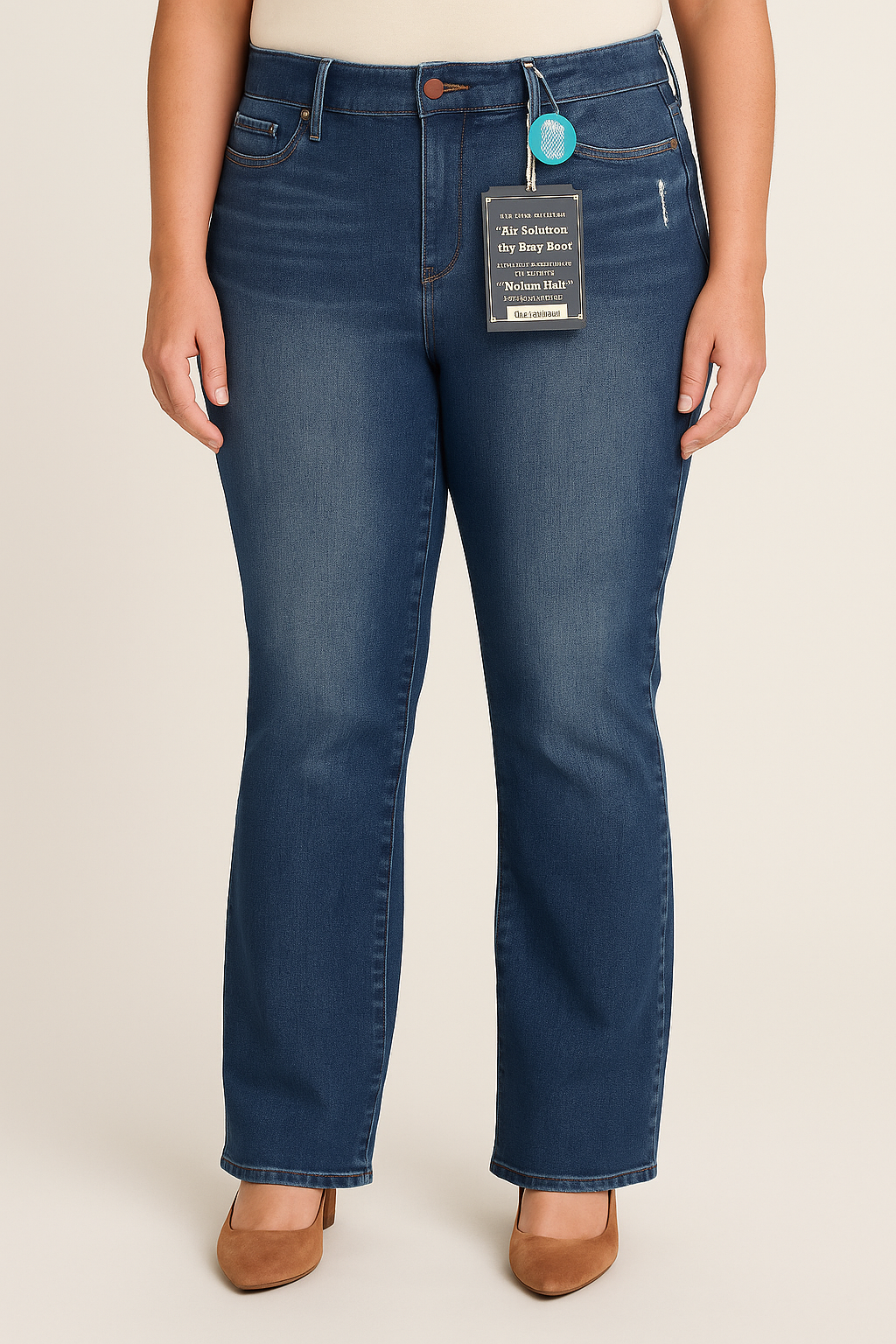 Democracy “Ab”solution Itty Bitty Bootcut Jeans – Size 14P – Brand New
