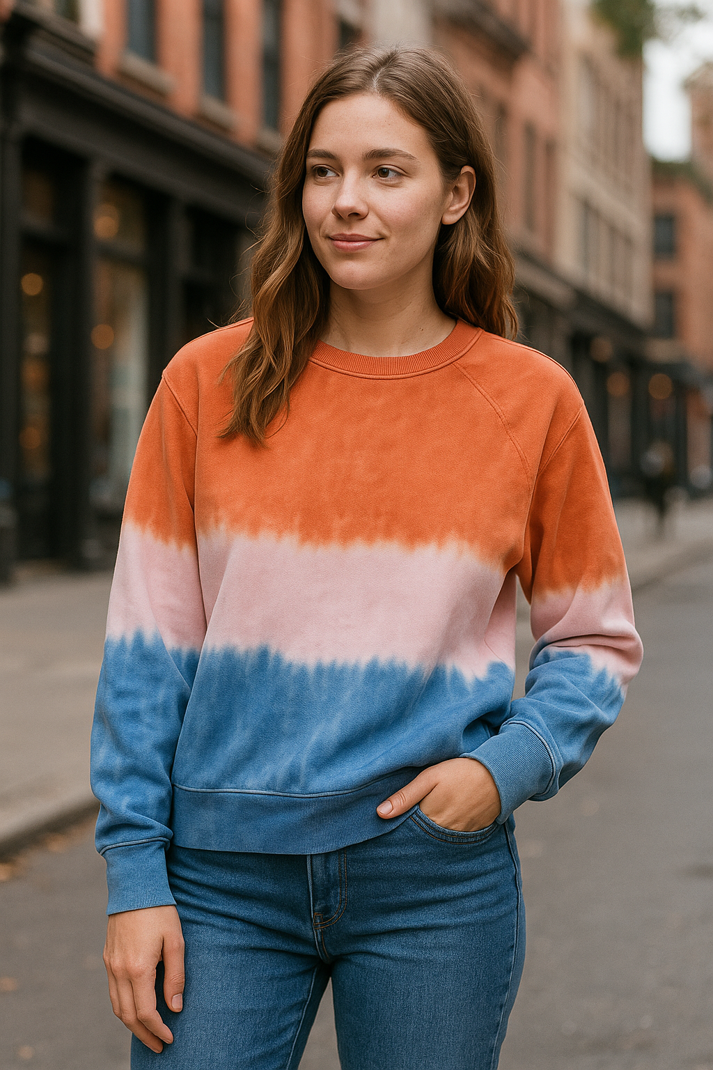 Gap Tie-Dye Sweatshirt - Casual every day style size medium
