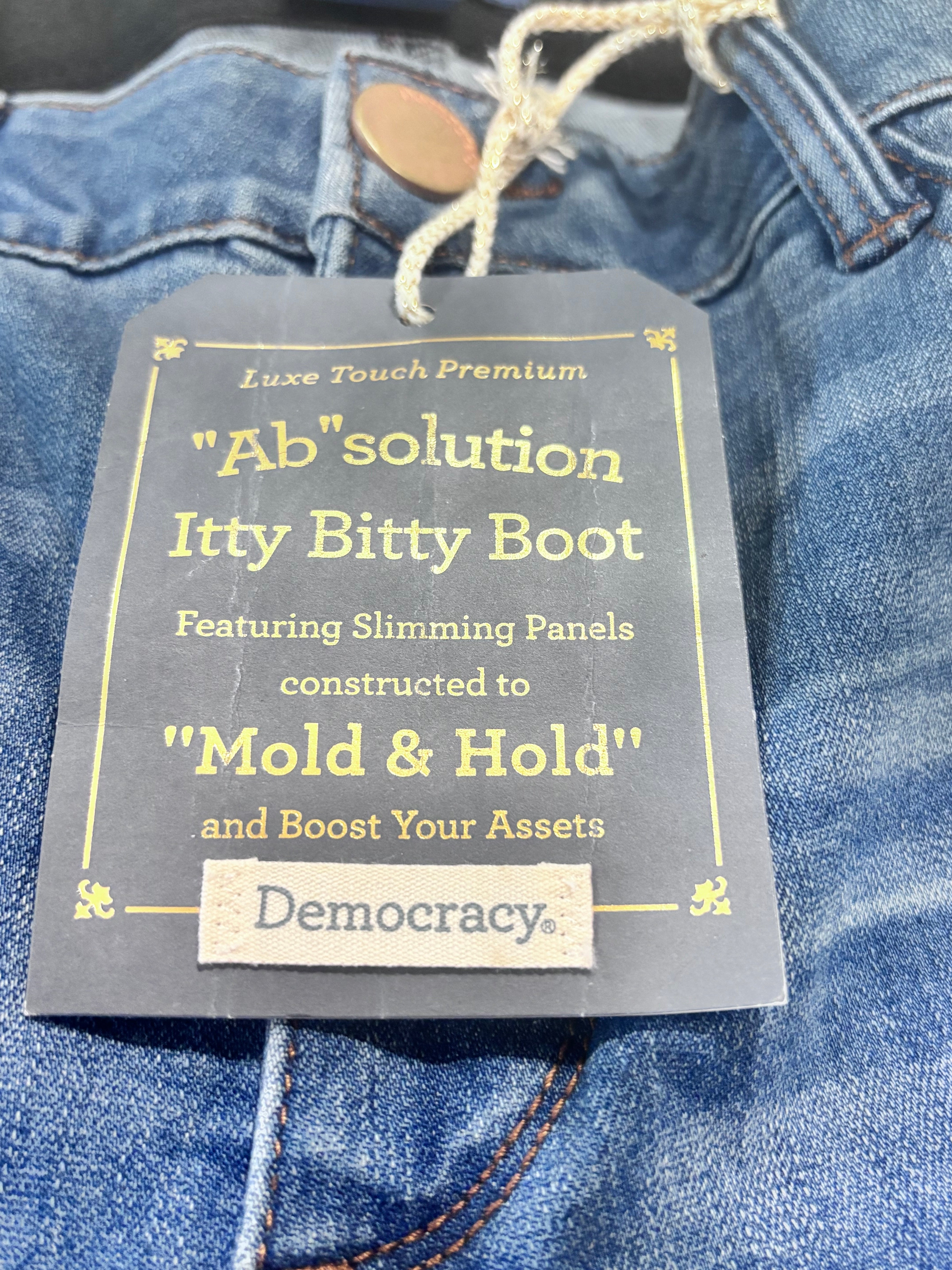 Democracy “Ab”solution Itty Bitty Bootcut Jeans – Size 14P – Brand New