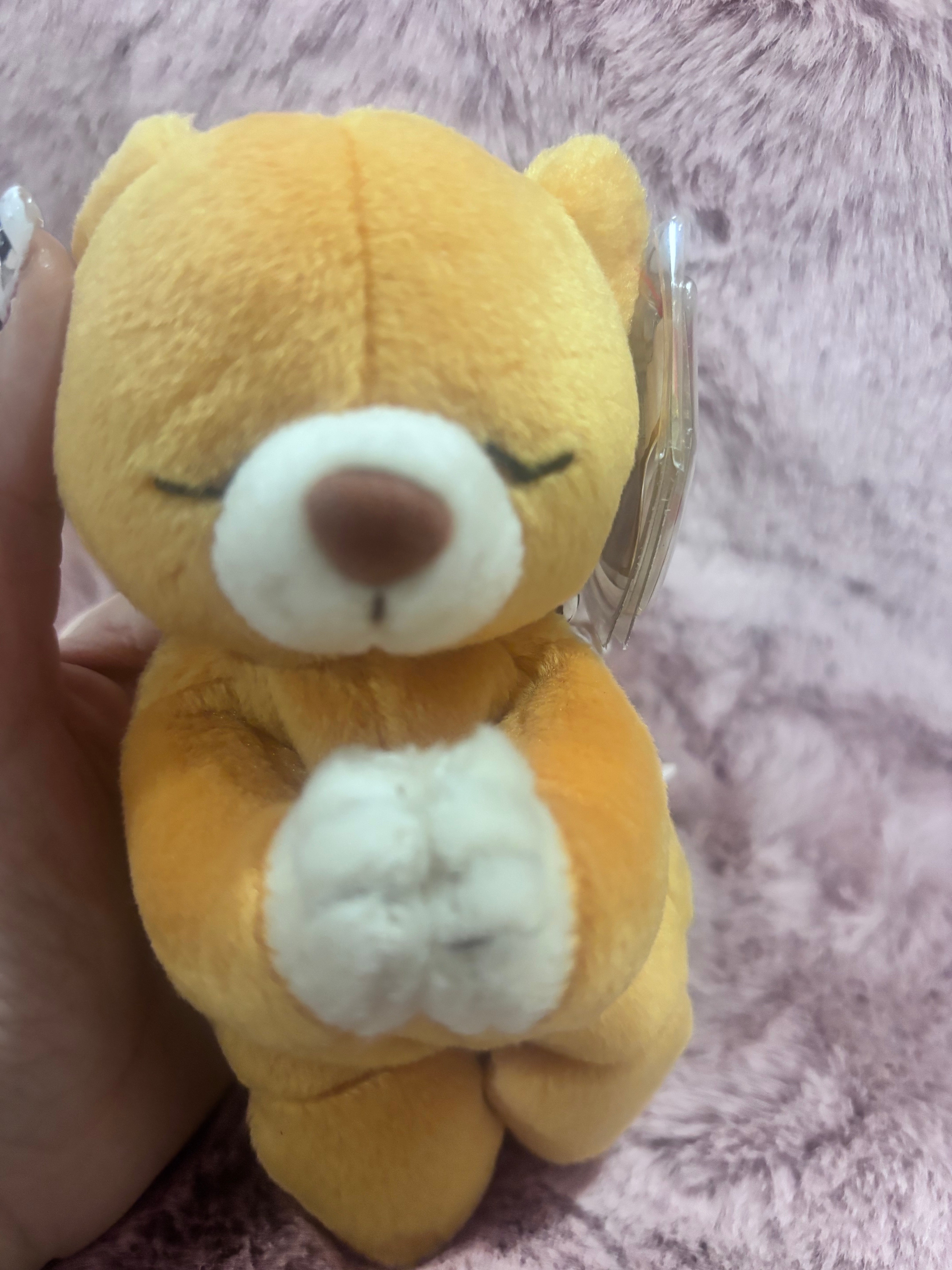 TY Beanie Baby “Hope” Praying Bear – Sweet Keepsake