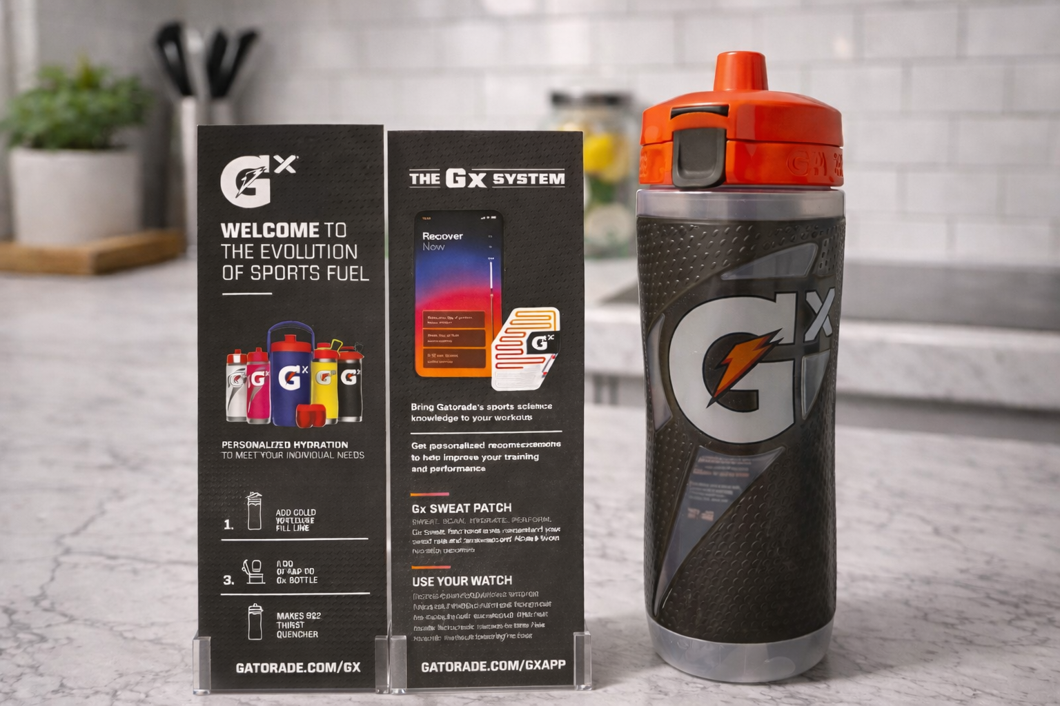 Gatorade Gx 30 oz Squeeze Bottle – New / Never Used – Free Shipping