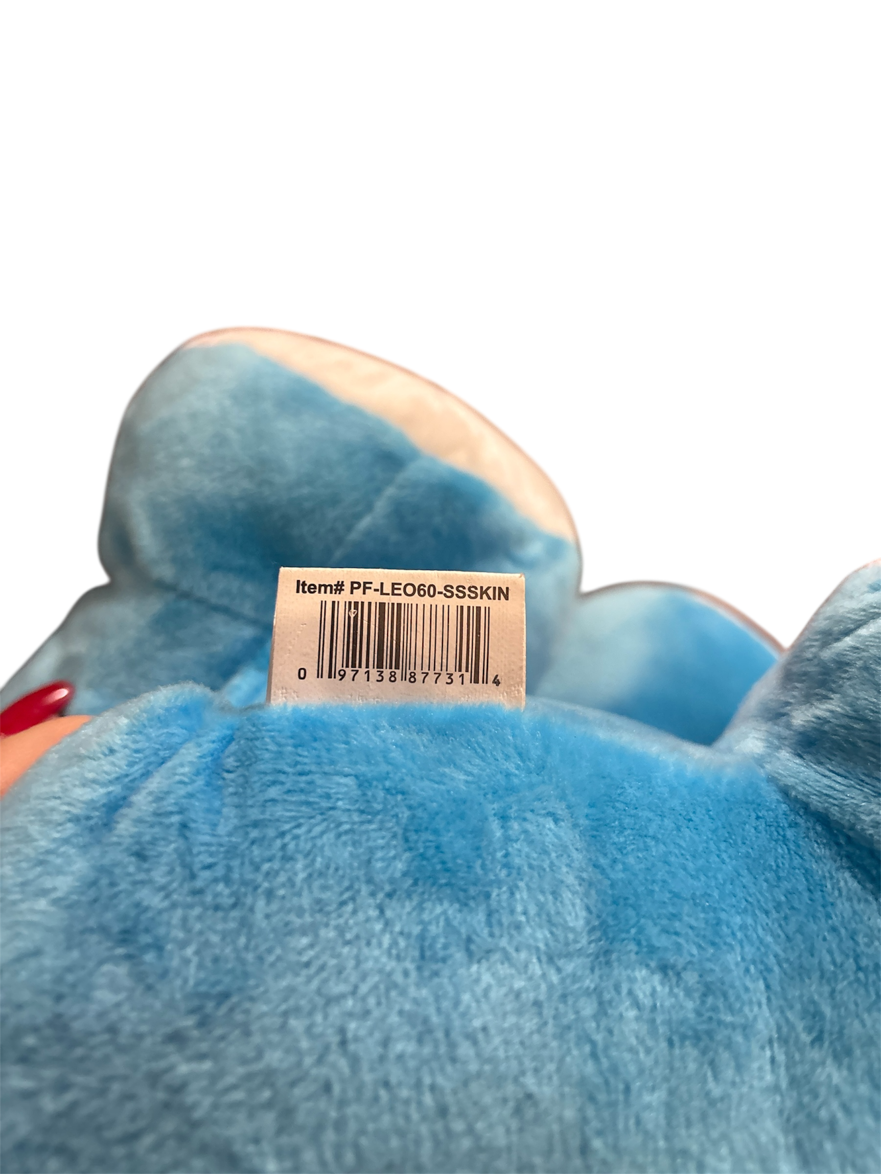 Adorable Blue Plush Lion – 20” Large Stuffed Animal – Excellent Condition!