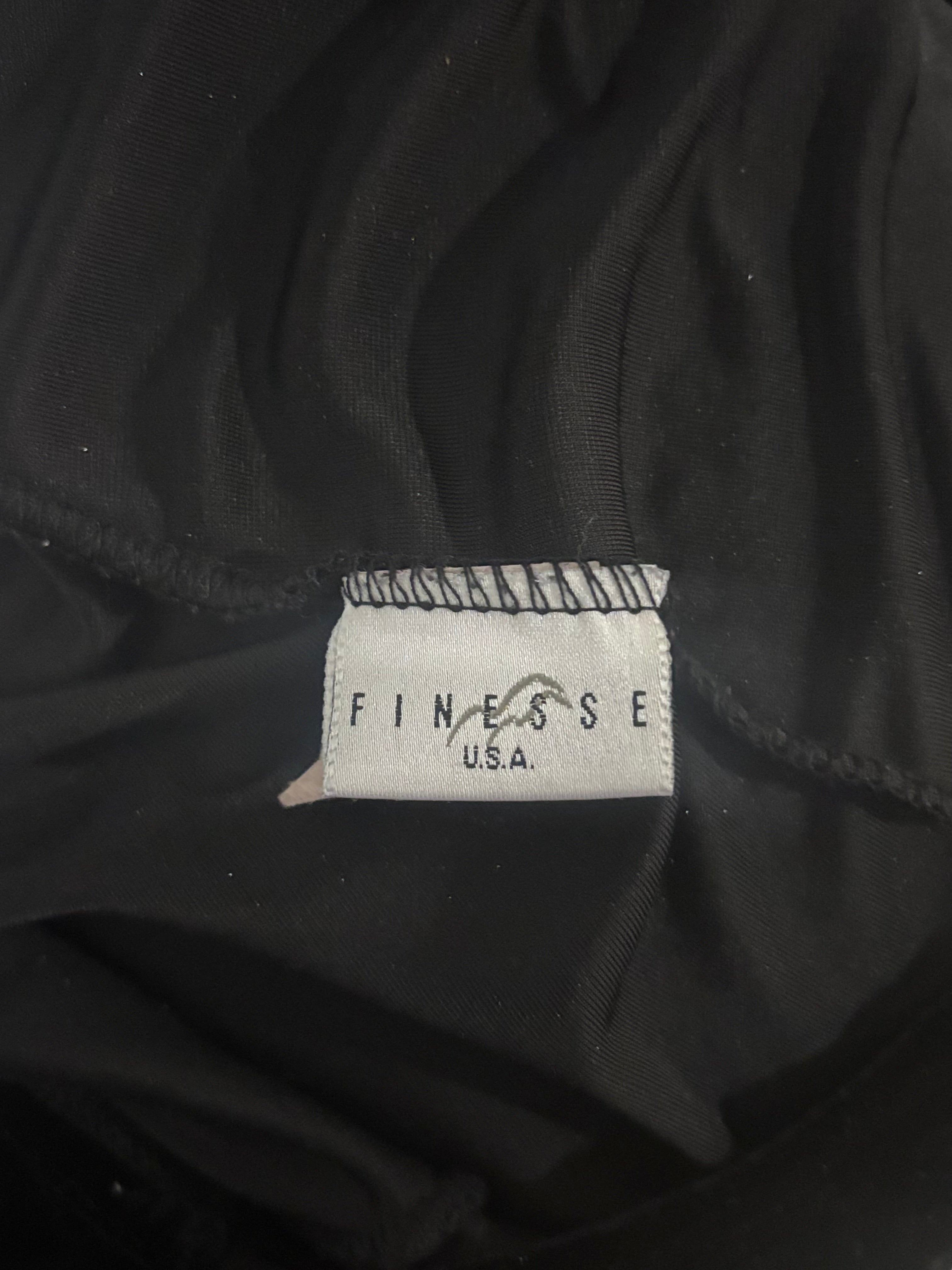 Sultry Black Stretch Velvet Maxi skirt – Finesse USA Made in USA Size Small