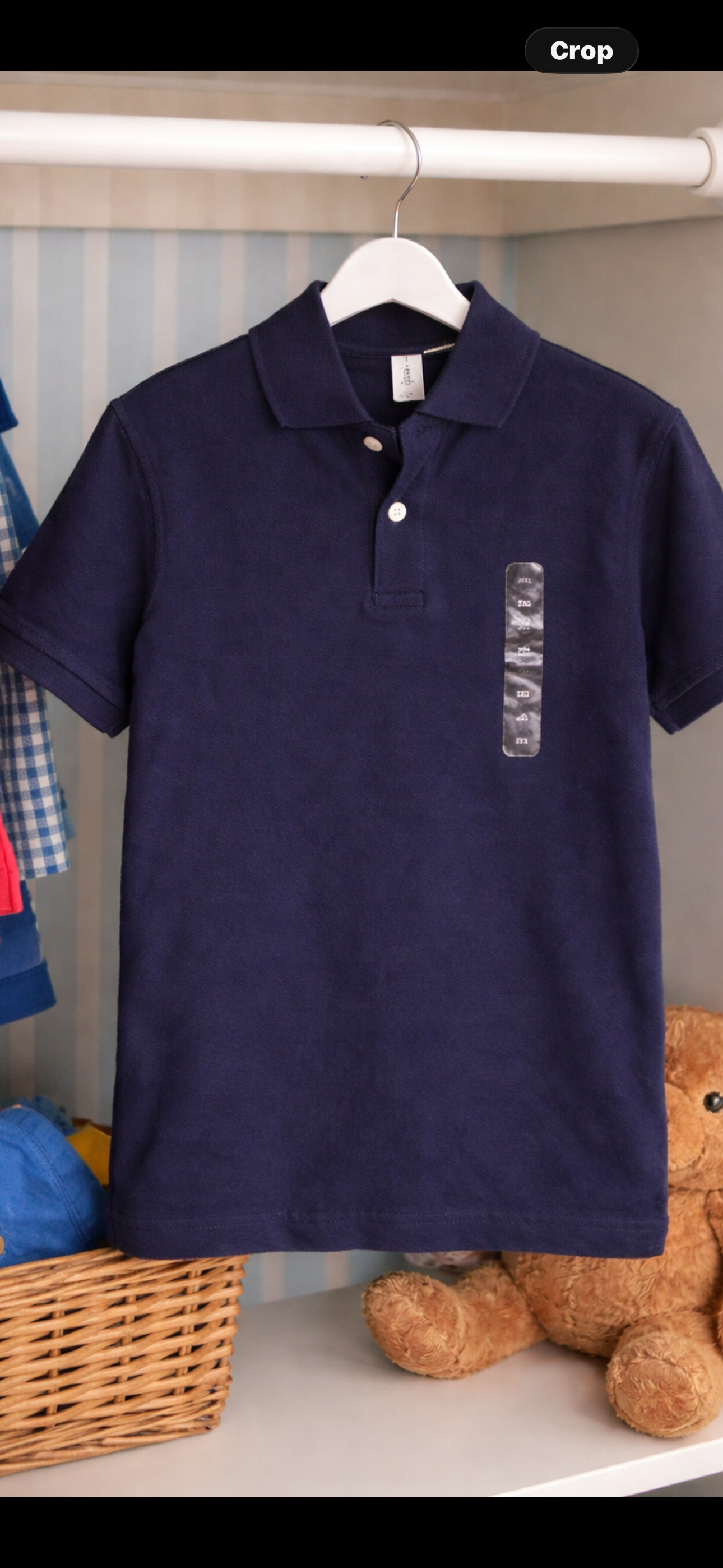 GAP Kids Navy Blue Polo Shirt – Size XXL – New with Tags