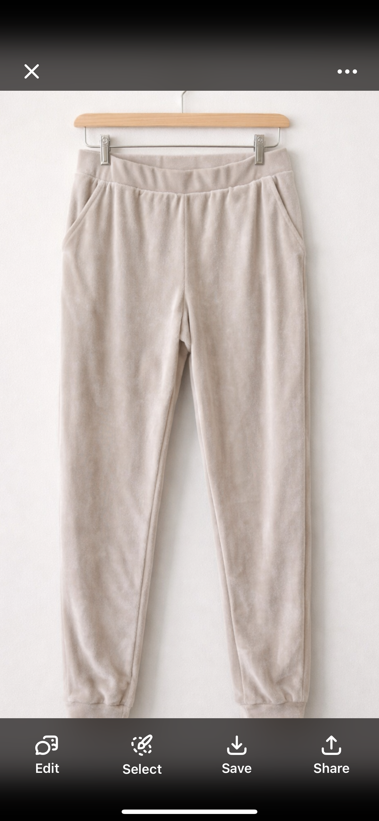 Time and Tru Velour Jogger Pants – Size Large (12–14)