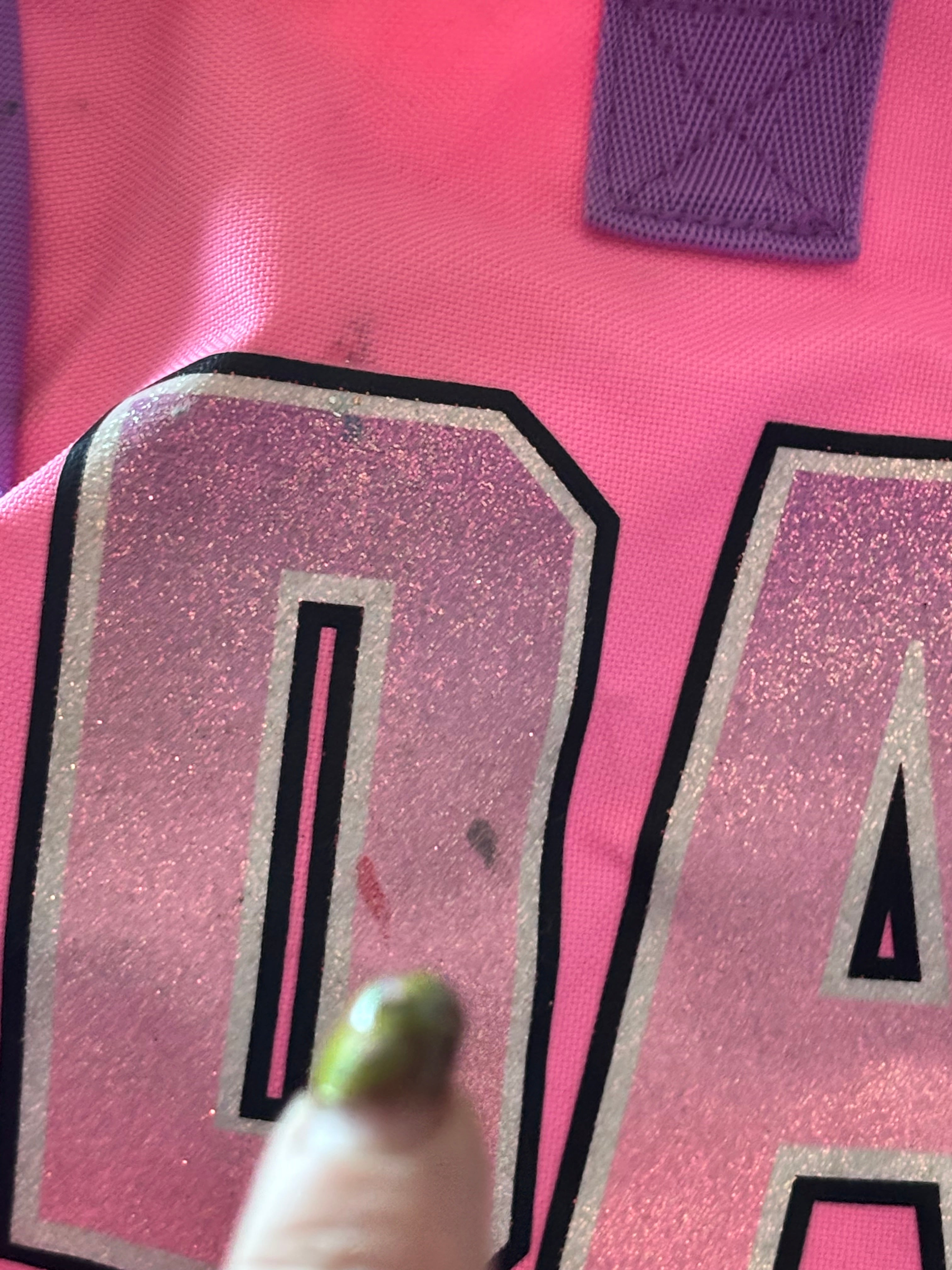Justice “Dance” Duffel Bag — Pink & Purple