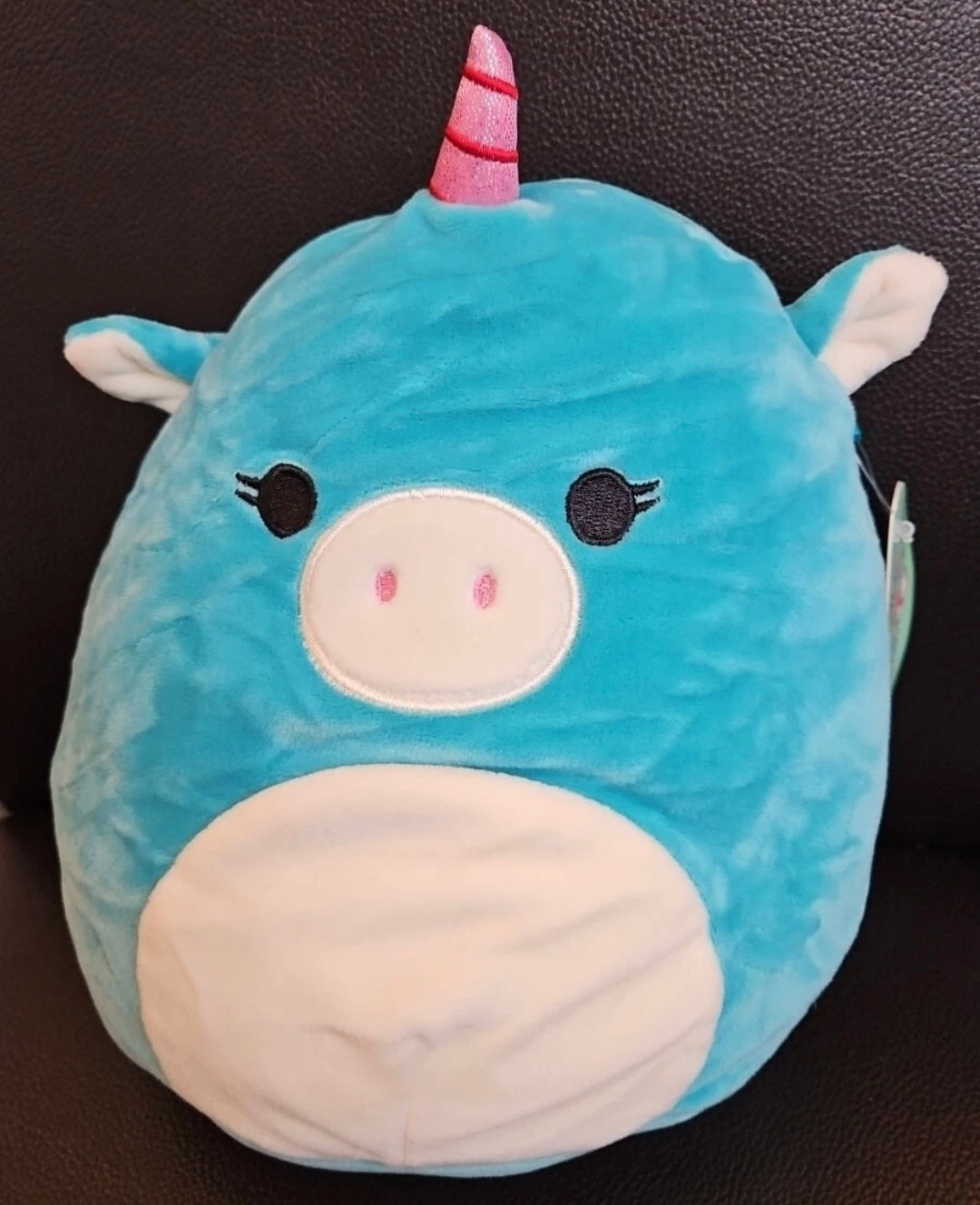 8” Squishmallow Ace the Blue Unicorn – Excellent Condition
