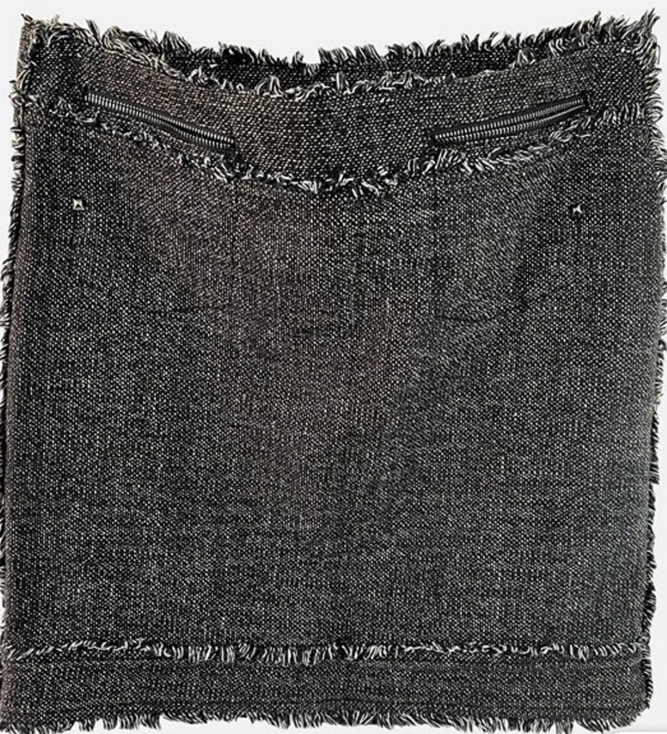 Skirt – Size 10 | Exposed Zipper | Classic Straight Fit