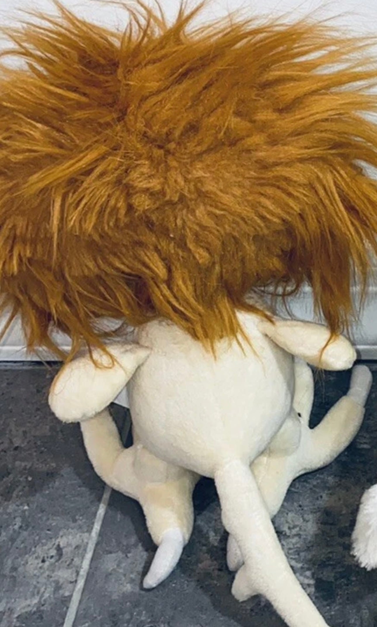 WorryWoo Monsters Plush – Fuddle the Monster of Confusion – Andi Green Emo