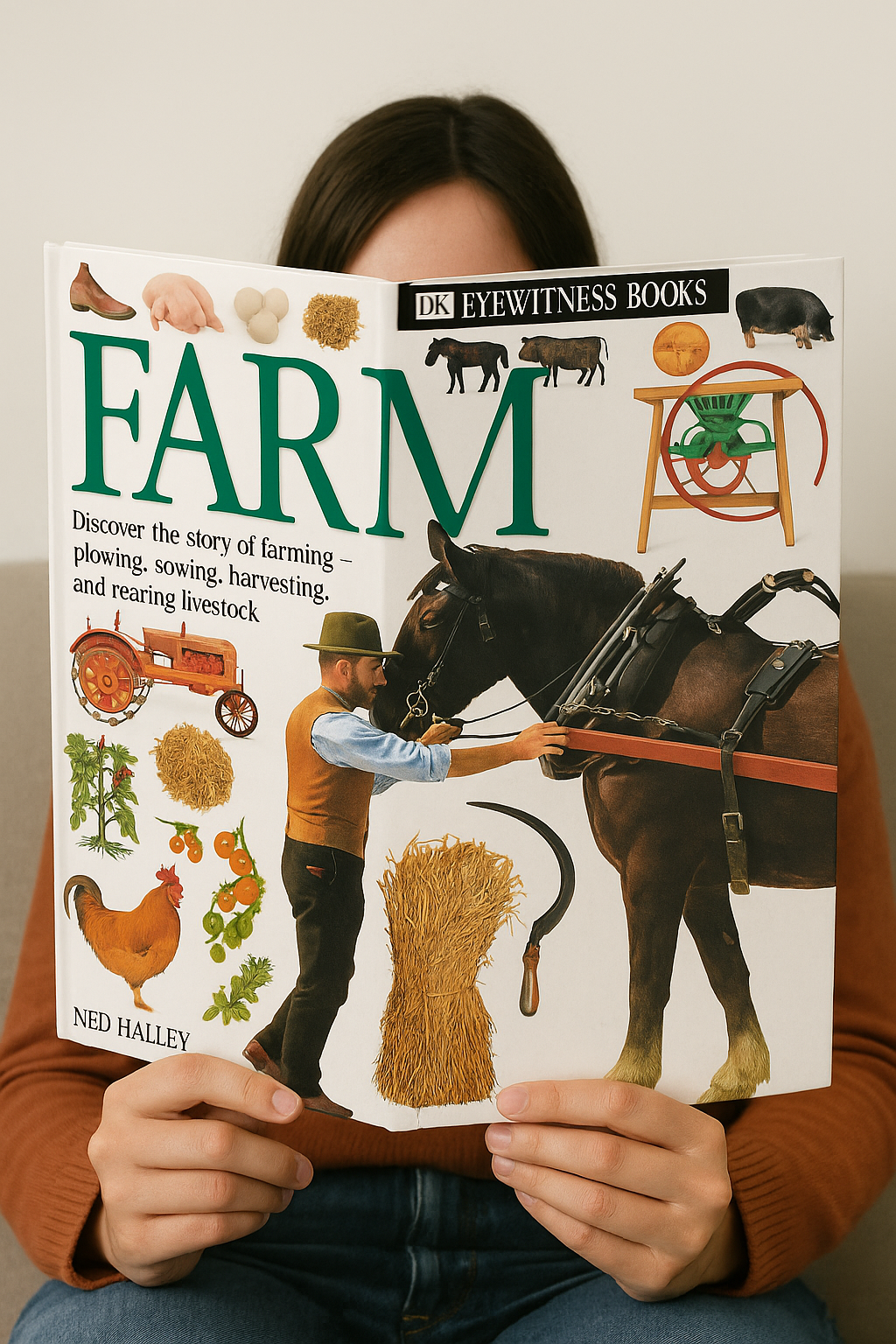 DK Eyewitness Books: FARM by Ned Halley – Hardcover