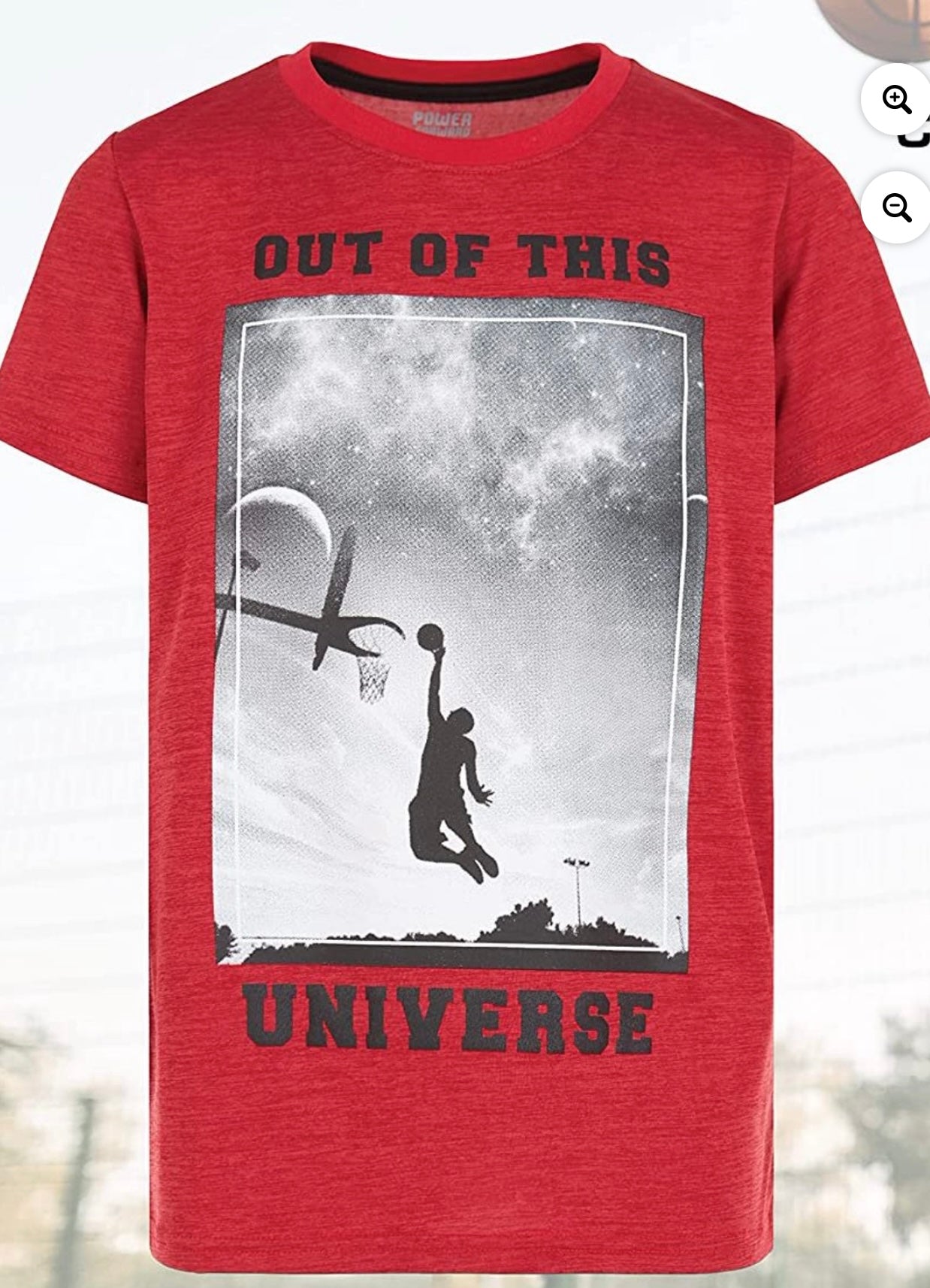 Power Forward youth graphic tee