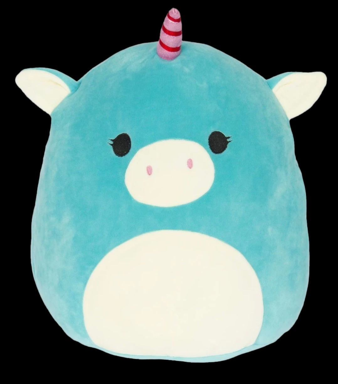 8” Squishmallow Ace the Blue Unicorn – Excellent Condition