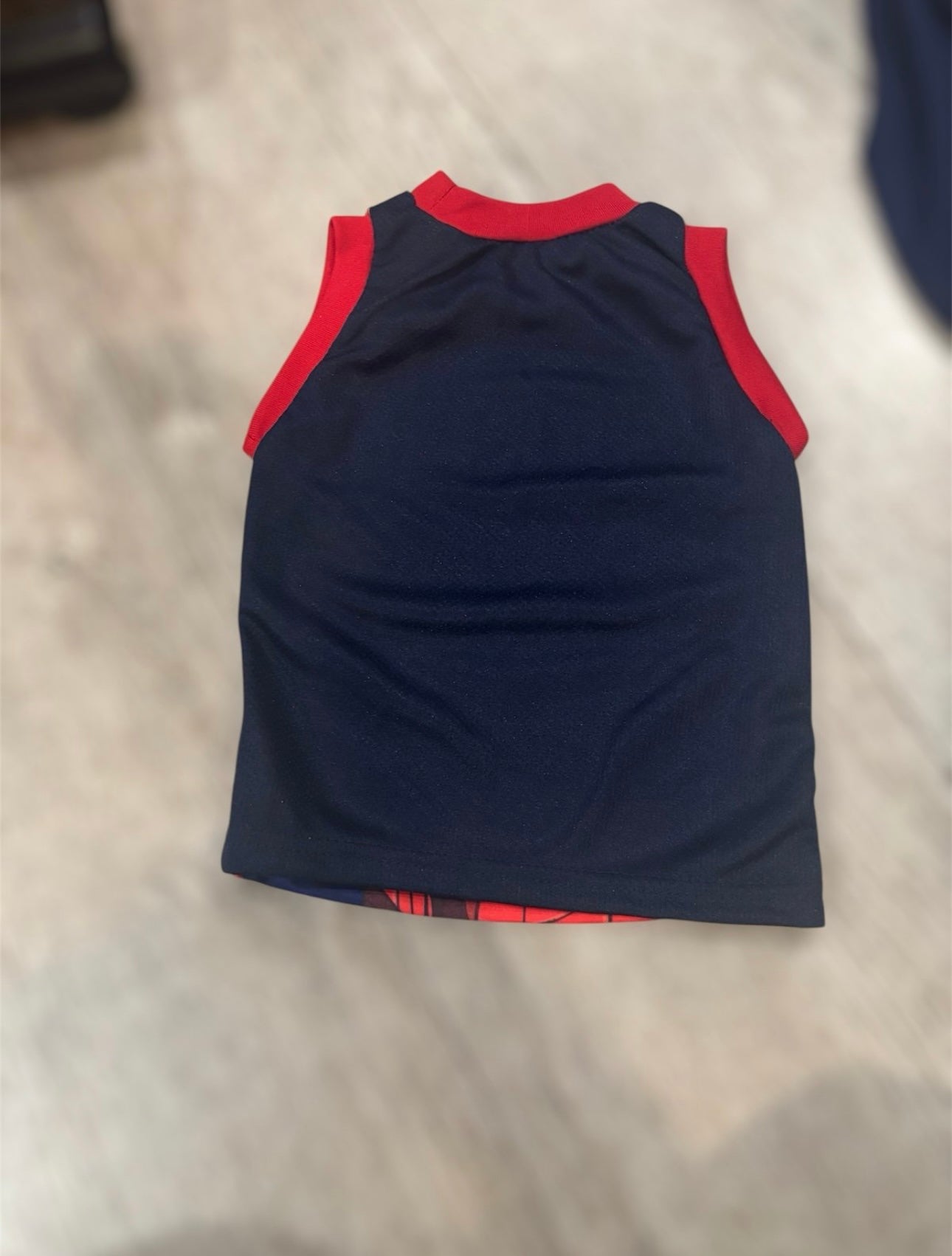 Adorable Spider-Man top with shorts 24 months