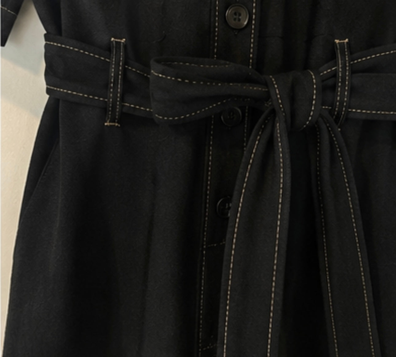Other Stories Paris Atelier Utility Jumpsuit- size small