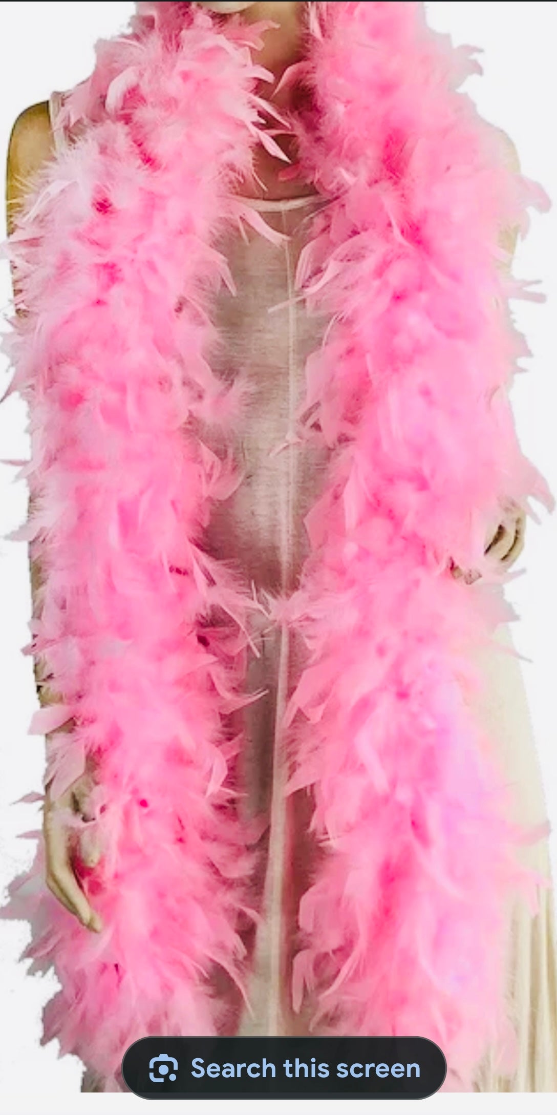 Pink Feather Boa