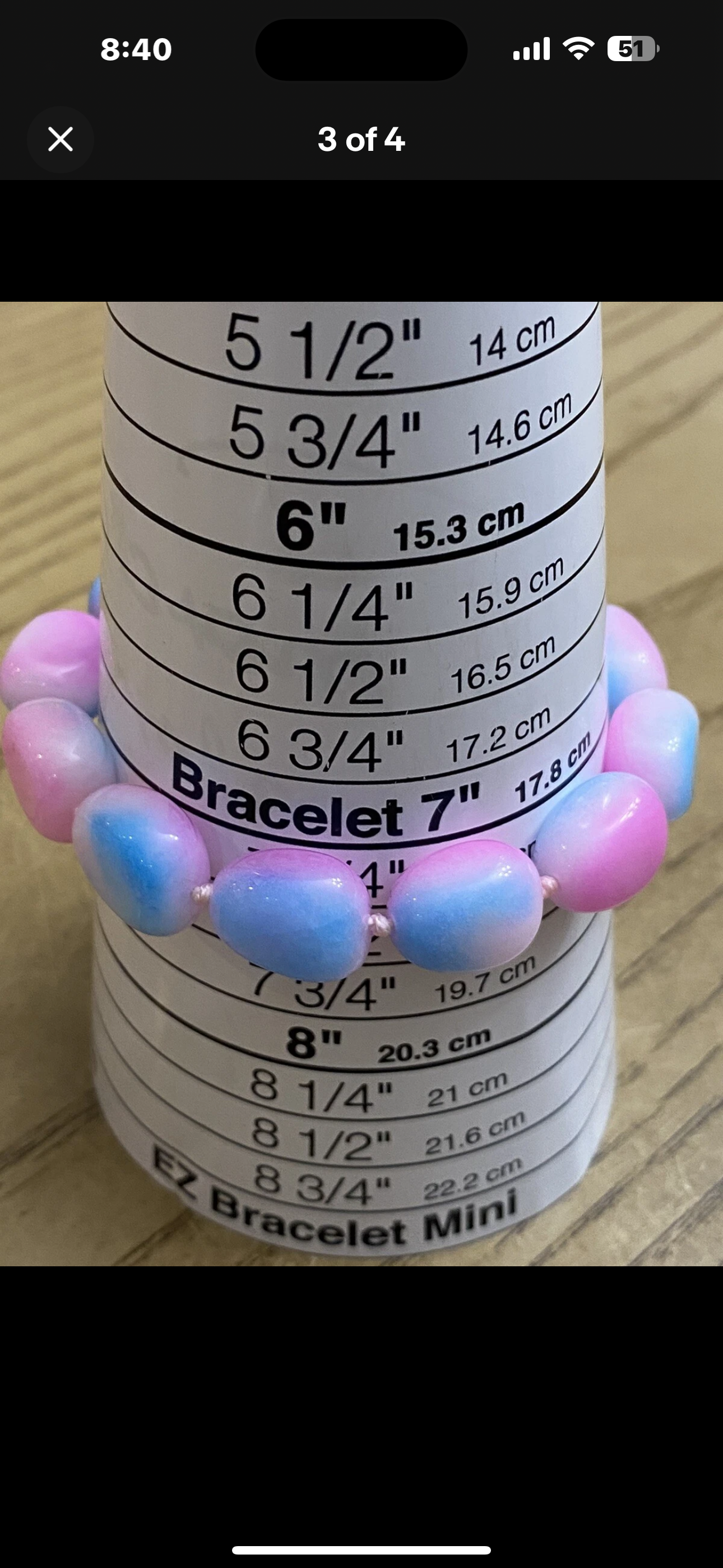 Lola Rose London Semi-Precious Adjustable Bracelet – Signed LR Toggle Bracelet