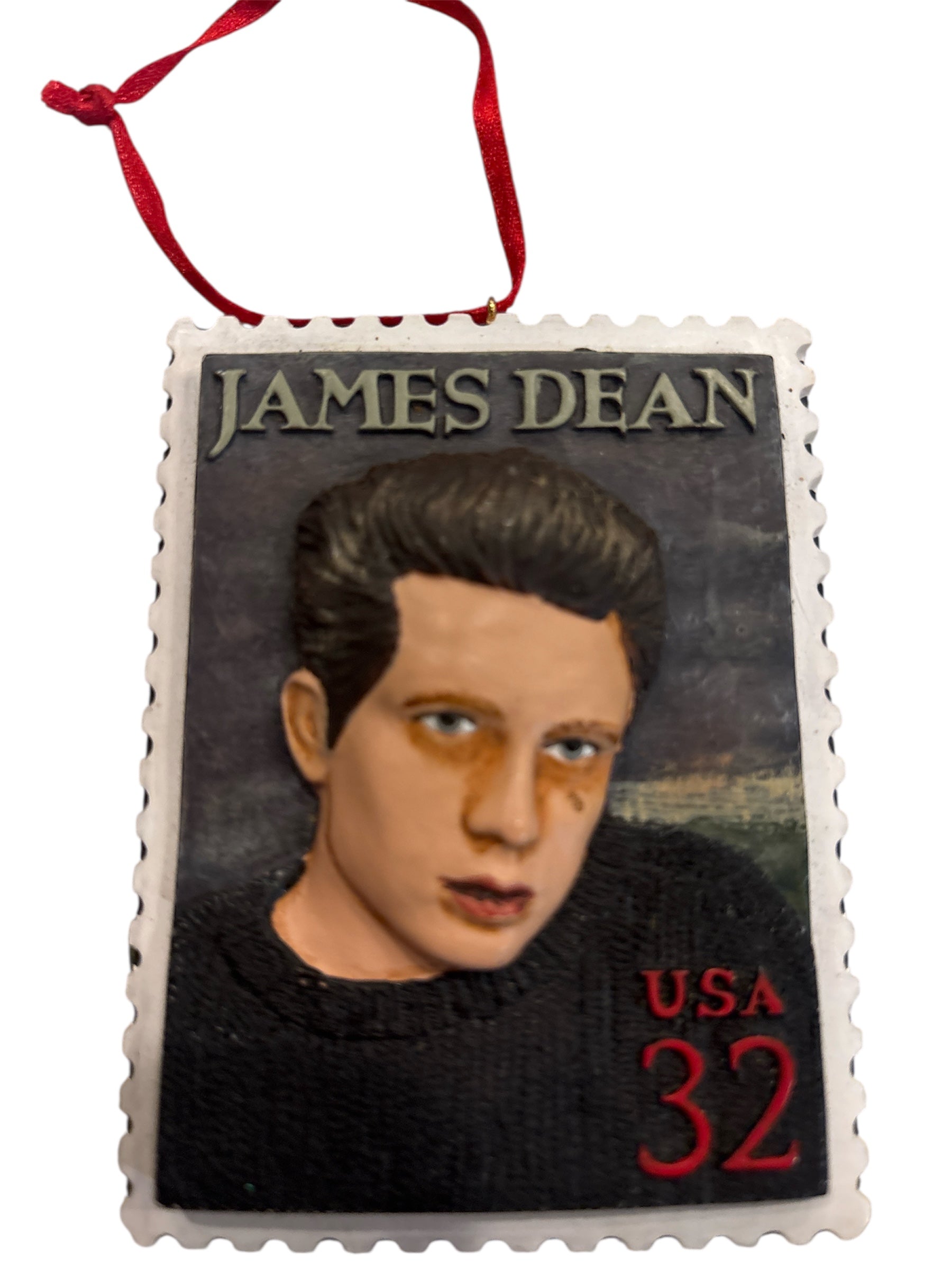 James Dean USPS Stamp Ornament – Legends of Hollywood – Licensed Collectible